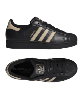 adidas Superstar II Schwarz - schwarz