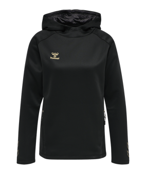Hummel HmlCIMA XK Hoody Damen Schwarz F2001 - schwarz