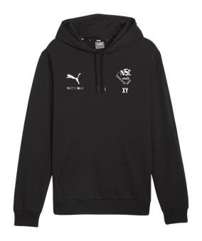 PUMA teamGOAL Casuals Hoody Schwarz F03