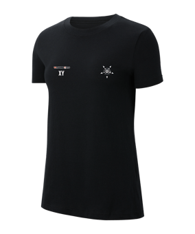 Nike Park 20 T-Shirt Damen Schwarz Weiss F010