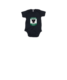 Merch Baby Body Black | #logo4c