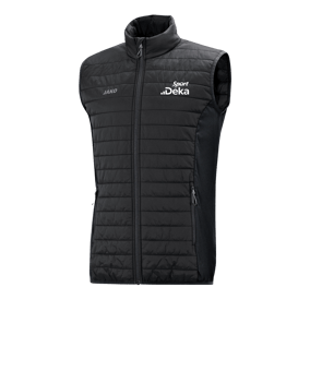 JAKO Steppweste Premium Schwarz F08