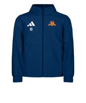 adidas Entrada 26 Veste de pluie Bleu Foncé 