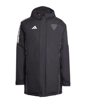 adidas Tiro 24 Winterjacke Schwarz Weiss