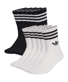 adidas Originals 3 Stripes Crew 10 Pairs Chaussettes Blanc - blanc