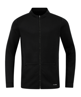 JAKO Pro Casual Jacke Schwarz F800 - schwarz