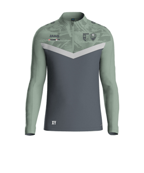 JAKO Iconic HalfZip Sweatshirt Grau F852