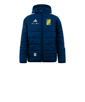 adidas Tiro 24 Winterjacke Kids Blau Weiss