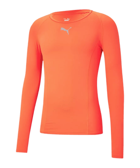 PUMA LIGA Baselayer Sweatshirt Orange F54 - orange