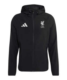 adidas FC Liverpool Tiro Travel Windbreaker Nero - nero
