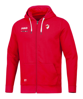 JAKO Base Kapuzenjacke Rot F01