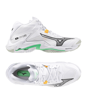 Mizuno Wave Lightning Z Mid Weiß F16 - weiss