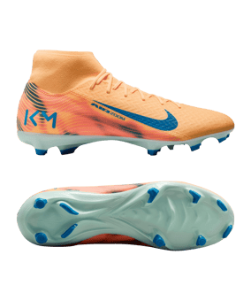 Nike Air Zoom Mercurial Superfly X Academy FG/MG Kylian Mbappe Signature Orange F801 - orange