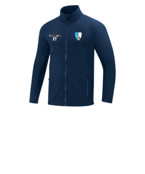 JAKO Team Softshelljacke Kids Blau F99