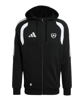 adidas Tiro 26 League Kapuzenjacke Schwarz