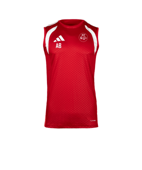 adidas Tiro 26 Tanktop Rot