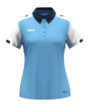 JAKO Dynamic Polo Damen Blau F431 - blau