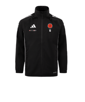 adidas Tiro 24 Regenjacke Schwarz Weiss