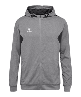Hummel Authentic Pl Kapuzenjacke Grau F2006 - grau