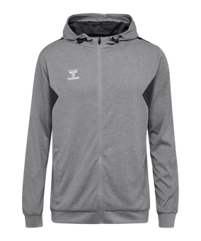 Hummel Authentic Pl Kapuzenjacke Grau F2006 - grau