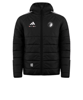 adidas Tiro 24 Winterjacke Schwarz Weiss