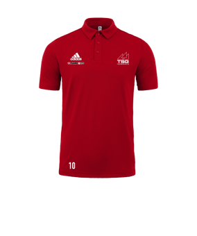 adidas Entrada 22 Poloshirt Rot