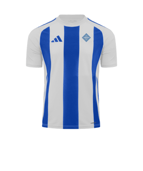 adidas Striped 24 Trikot Weiss Blau