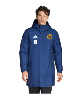 adidas Entrada 26 Winterjacke Blau