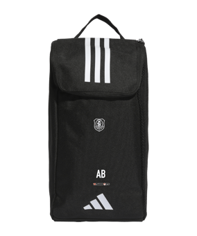 adidas Tiro League Schuhtasche Schwarz Weiss
