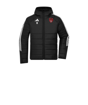 Veste d'hiver adidas Tiro 24 enfants noir blanc 