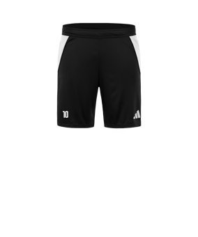 adidas Tiro 24 Trainingsshort Schwarz Weiss