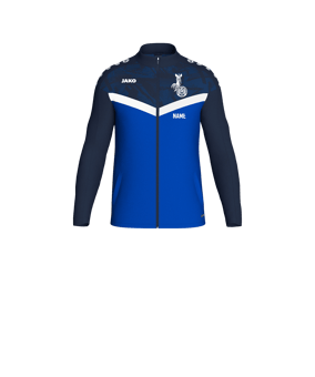 JAKO Iconic Polyesterjacke Kids Blau F403
