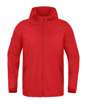 JAKO Allround Allwetterjacke Rot F100 - rot