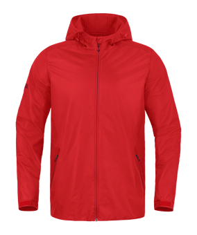 JAKO Giacca da pioggia Rosso C100 - rosso