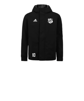 adidas Entrada 22 Allwetterjacke Kids Schwarz