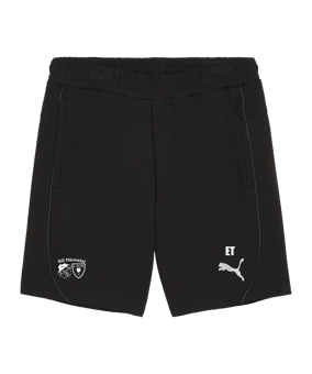 PUMA teamFINAL Casuals Shorts Schwarz F03