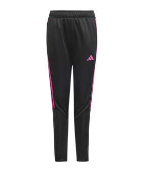 adidas Tiro 23 Club Trainingshose Kids Schwarz Pink - schwarz