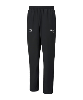 PUMA teamRISE Sideline Trainingshose Schwarz F03