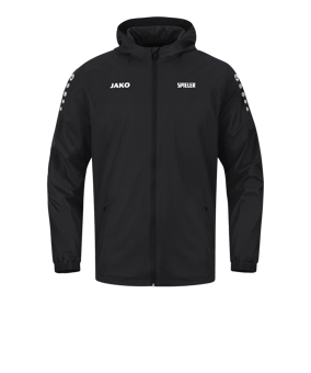 JAKO Team 2.0 Allwetterjacke Schwarz F800