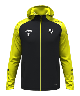 JAKO Sonic Kapuzenjacke Damen Schwarz F819