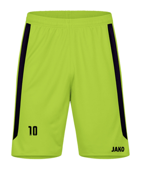 JAKO Power Short Kids Grün Schwarz F210