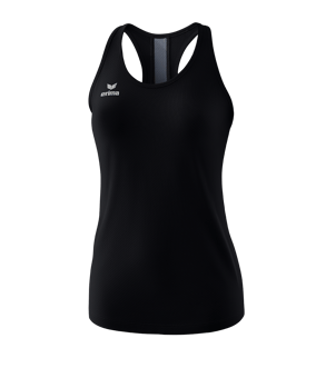 Erima Squad Tanktop Damen Schwarz Grau - schwarz