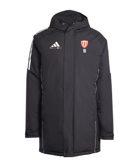 adidas Tiro 24 Winterjacke Schwarz Weiss