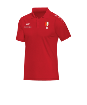 JAKO Classico Poloshirt Rot F01
