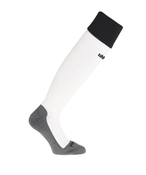 uhlsport Club Stutzenstrumpf Weiss Schwarz F02 - weiss