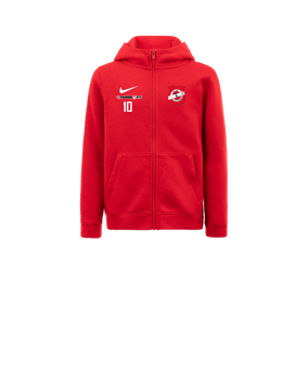 Nike Park 20 Fleece Kapuzenjacke Kids Rot F657