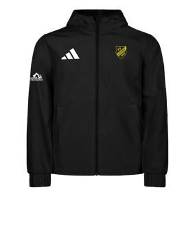 adidas Entrada 26 Regenjacke Schwarz