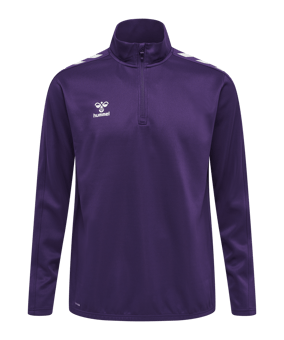 Hummel hmlCORE XK HalfZip Sweatshirt Lila F3332 - lila