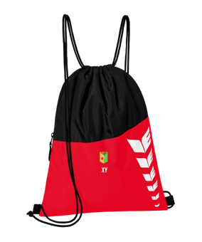 Erima Six Wings Gymsack Rot Schwarz