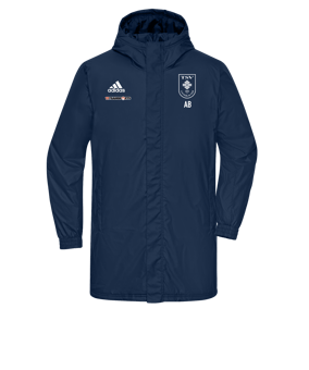 adidas Entrada 22 Stadium Jacke Blau